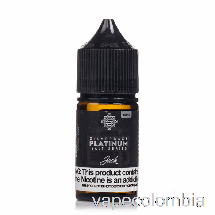 Vape Recargable Jack - Sales Silverback Platinum Series - 30ml 25mg